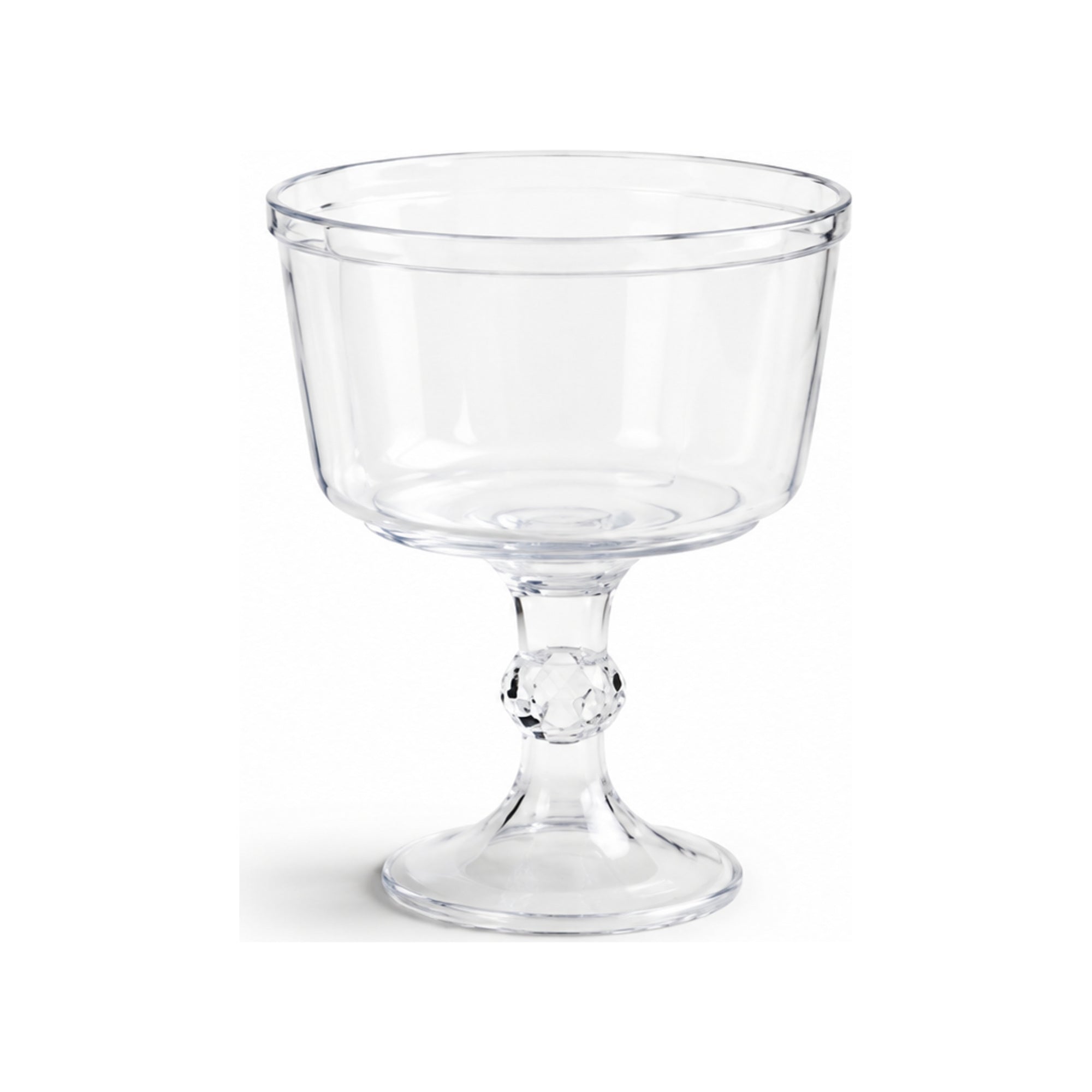 Coupe Cylindrique sur Pied Transparente 160 ml