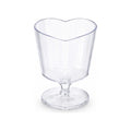 Verrine Cœur sur Pied Transparente 90 ml