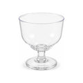 Coupe Arrondie sur Pied Transparente 90 ml