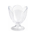 Coupe Fleur sur Pied Transparente 150 ml