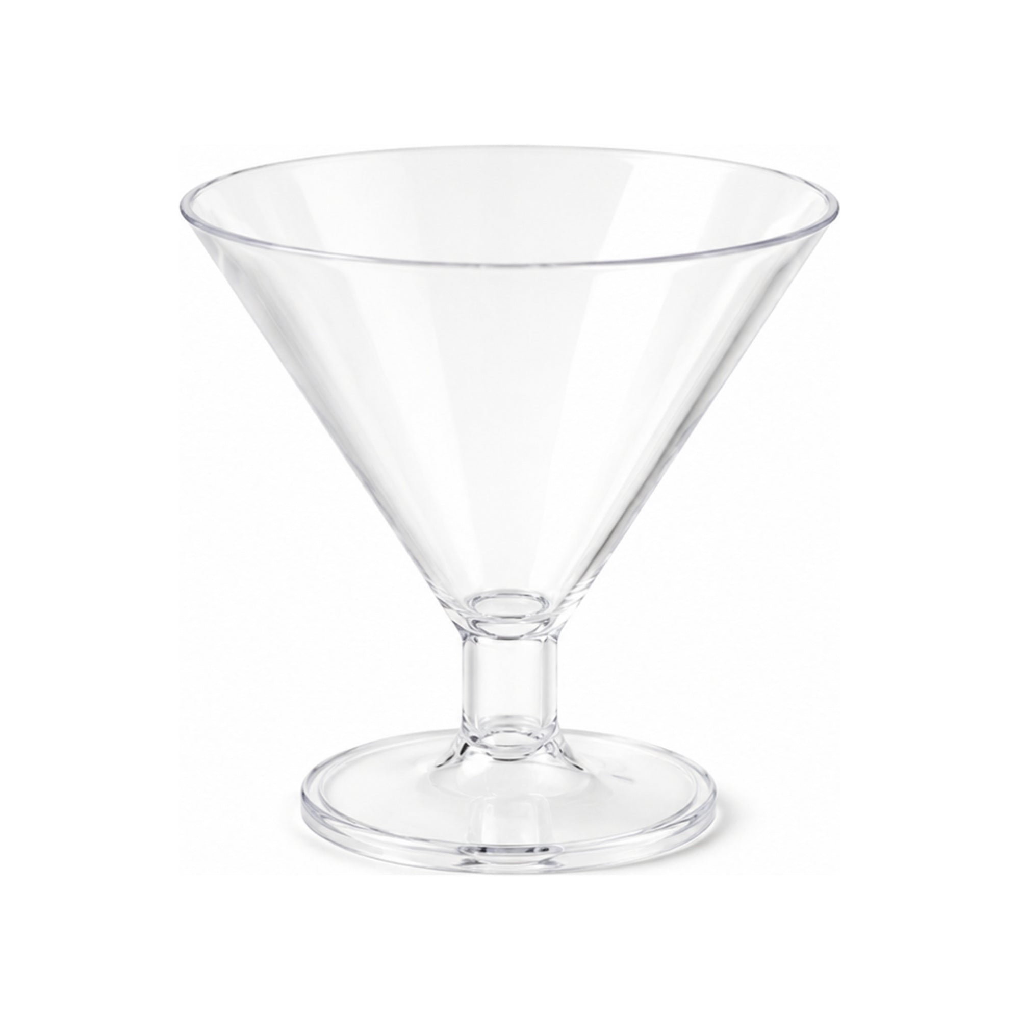 Verrine Conique sur Pied Transparente 90 ml