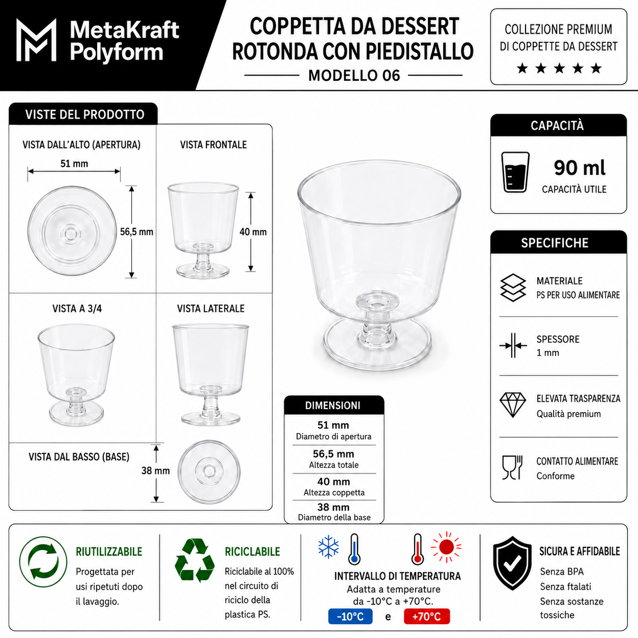 MetaKraft Polyform — Scheda tecnica verrina modello 06