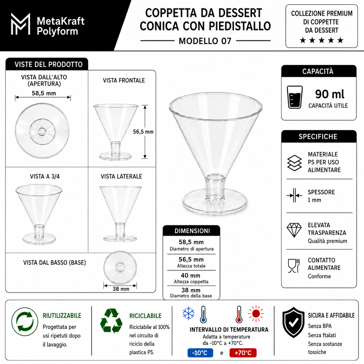 MetaKraft Polyform — Scheda tecnica verrina modello 07