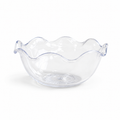 Coupe ondulée transparente 180 ml vide – modèle 10